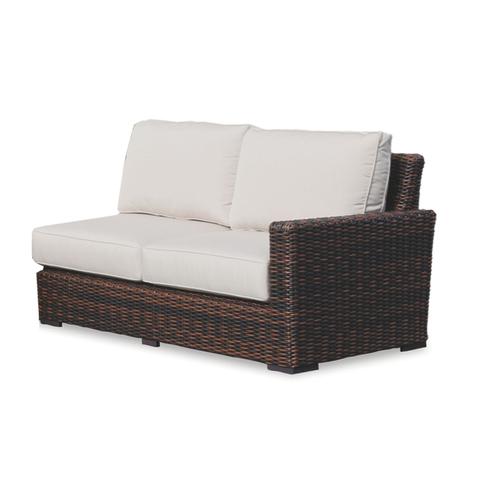 Sunset West Montecito Woven Left Arm Settee Outdoor Sectional Unit