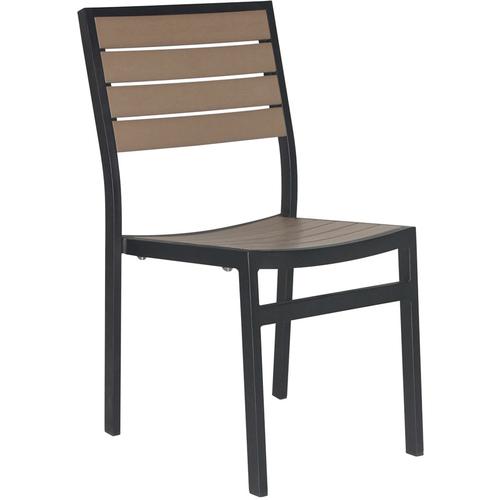 Source Furniture Napa Stacking Aluminum Dining Side Chair - Set of 4