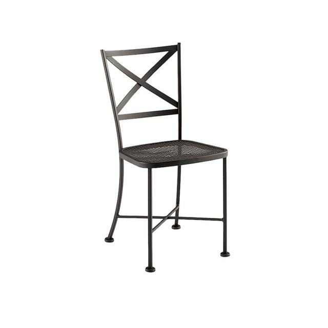 Woodard Cafe Classics Genoa Iron Dining Side Chair