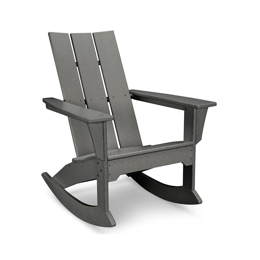 Polywood Modern Adirondack Rocking Chair