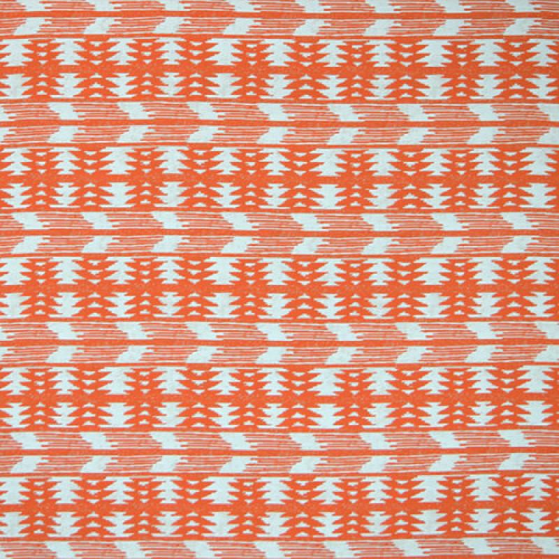 Silver State Arapaho Tangerine Indoor/Outdoor Fabric