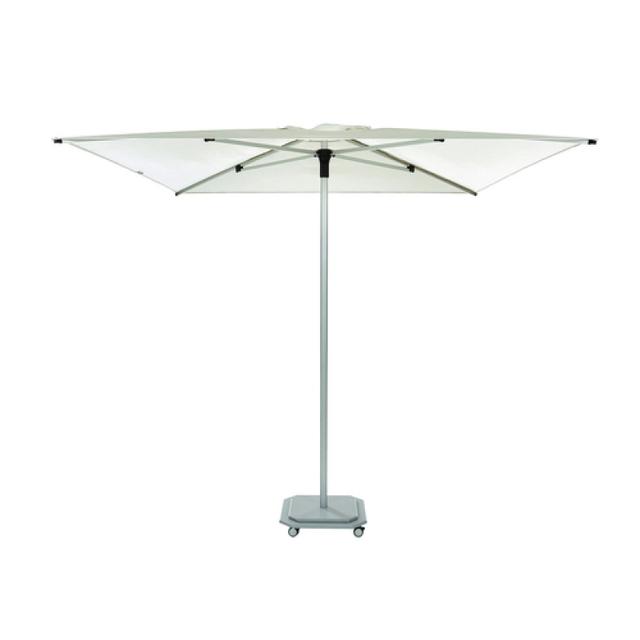 Jardinico Caractere 101 7.5' Square Centerpost Umbrella with Base