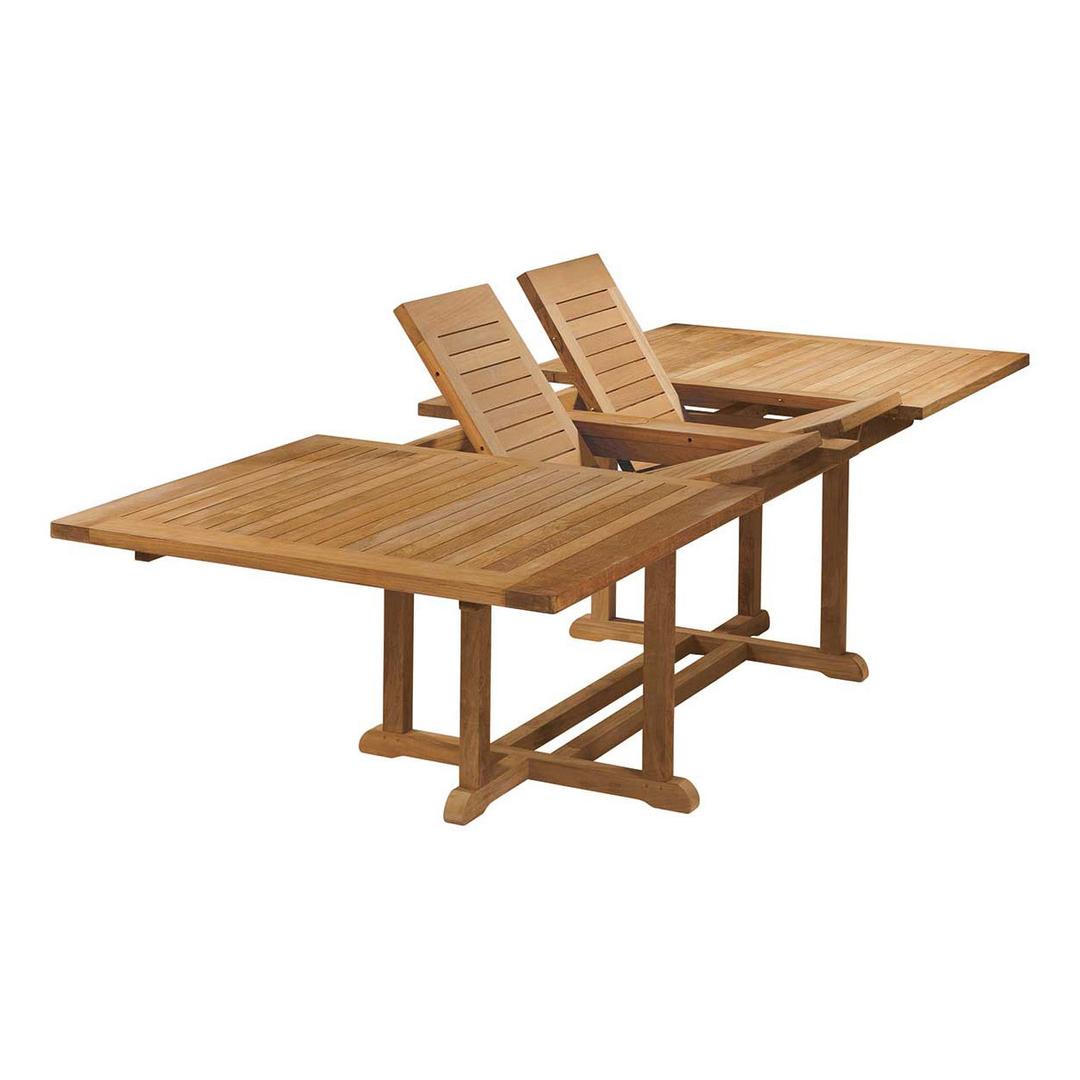 Barlow Tyrie Arundel 80" - 113" Teak Extending Rectangular Dining Table