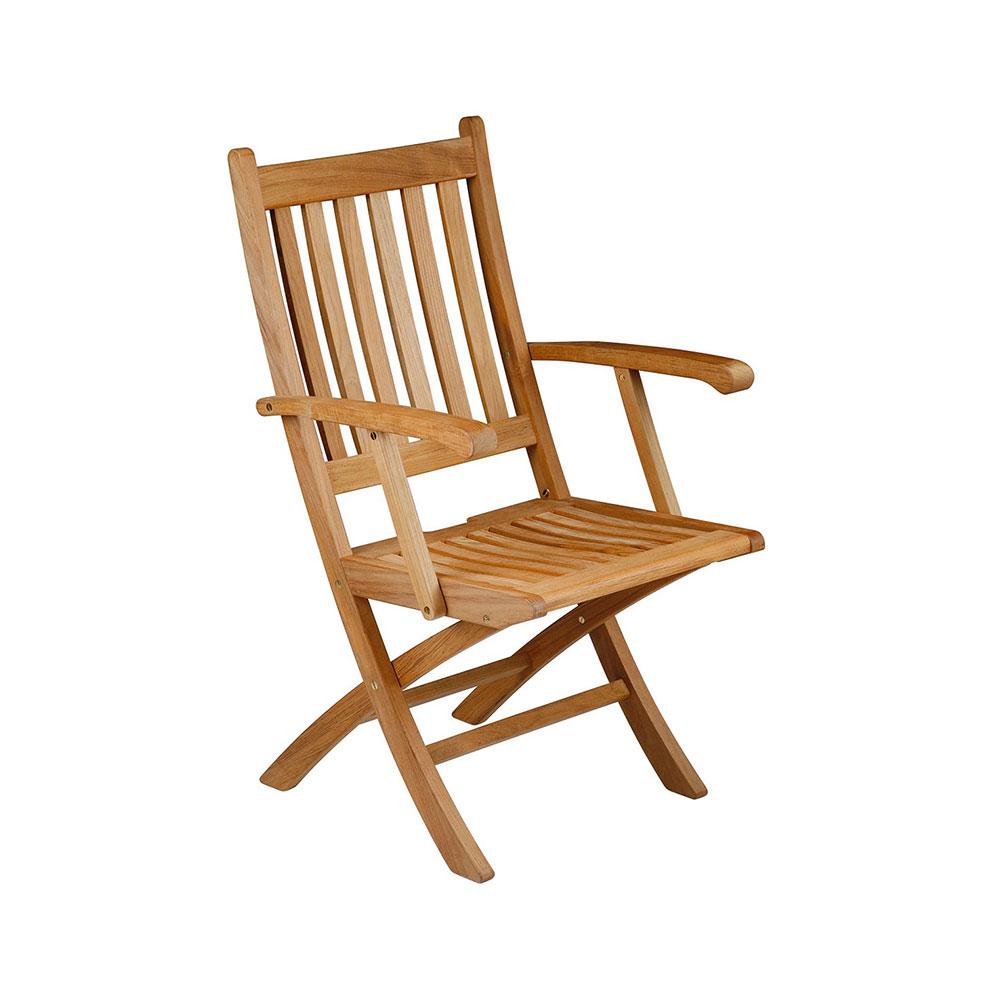 Barlow Tyrie Ascot Folding Teak Dining Armchair
