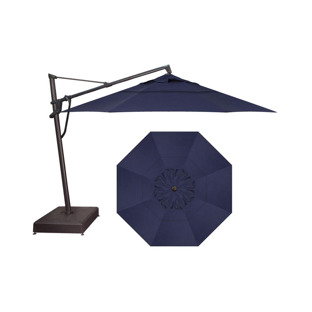 Treasure Garden AKZ PLUS 13' Octagonal Aluminum Cantilever Patio Umbrella