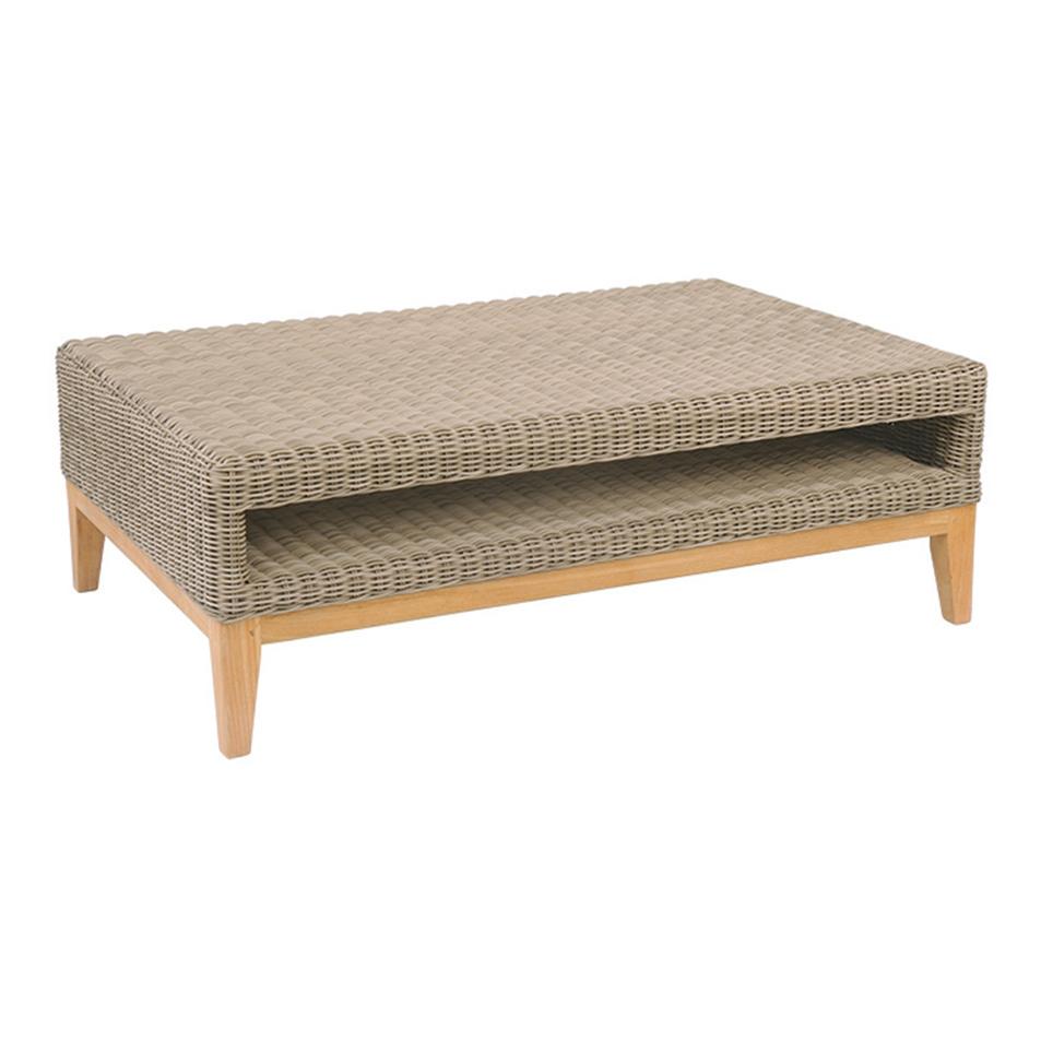 Kingsley Bate Frances 45" Woven Rectangular Coffee Table