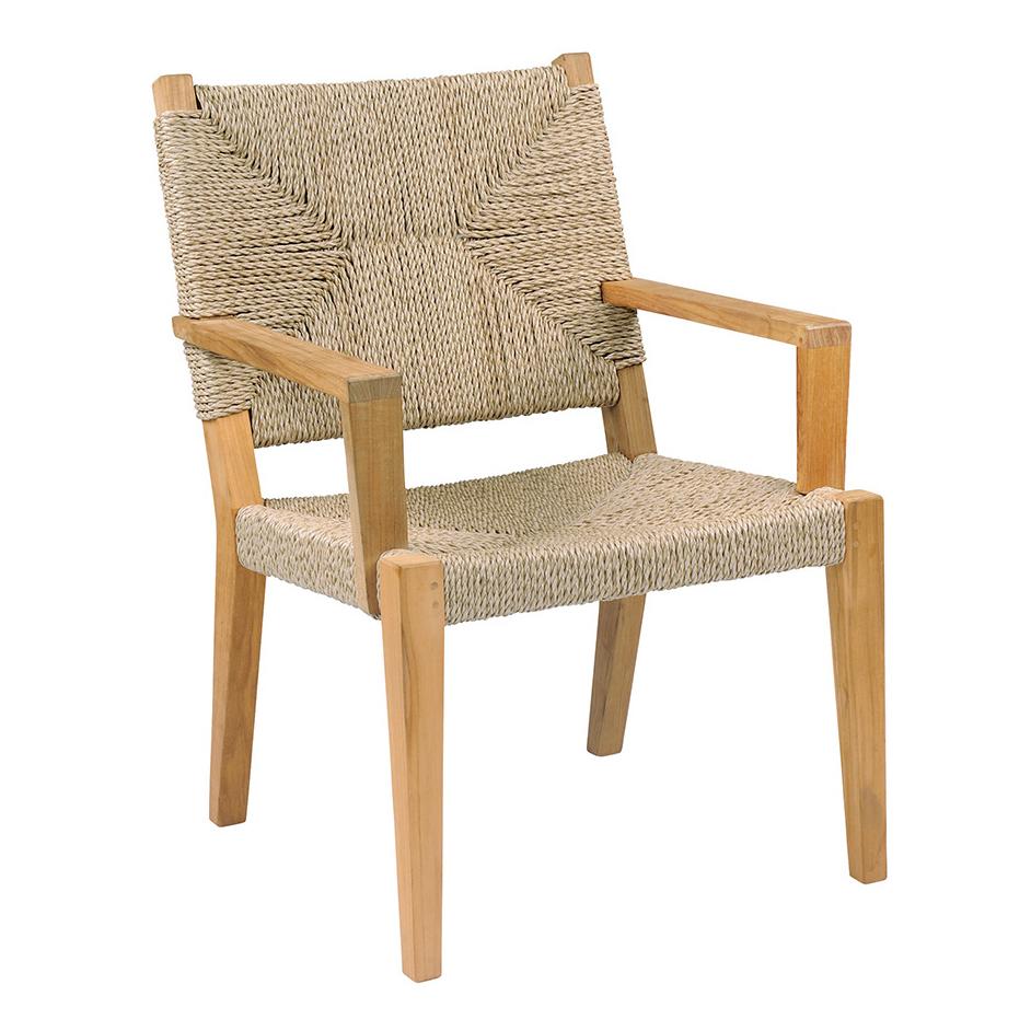 Kingsley Bate Hadley Woven Dining Armchair