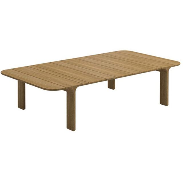 Gloster Loop 53.5&quot; Coffee Table with Teak Top
