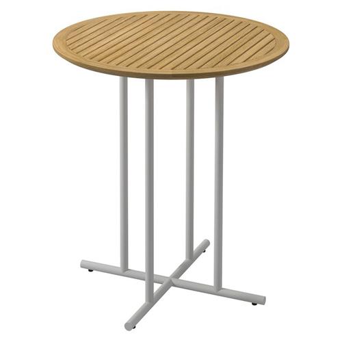 Gloster Whirl 36" Teak Round Bar Table