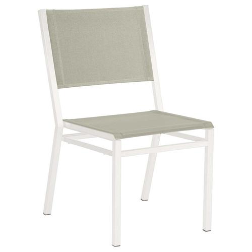 Barlow Tyrie Equinox Stacking Sling Dining Side Chair - Powder Coated