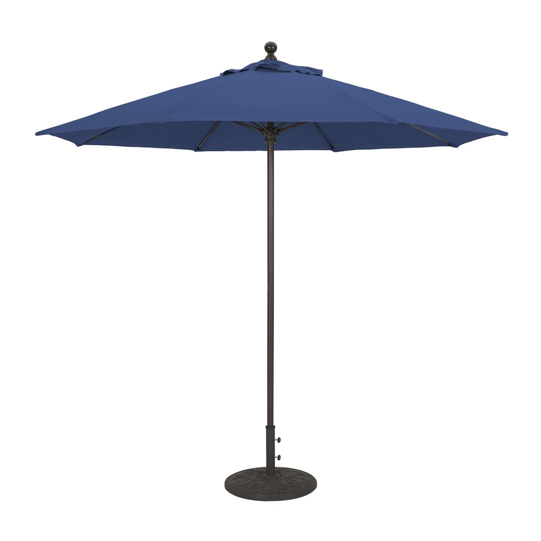 Galtech 9' Round Aluminum Commercial Market Patio Umbrella