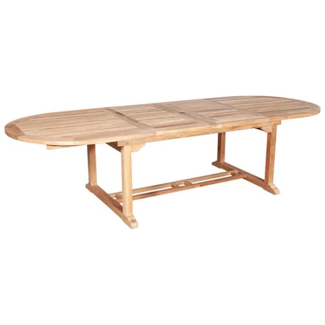 POVL Outdoor Boden 118&quot; Oval Extending Table