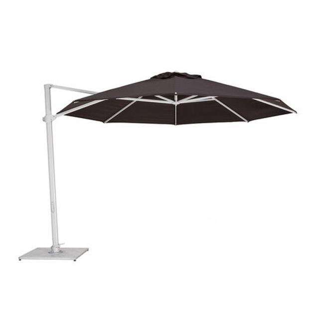 Woodline Shade Solutions Pavone 11.5' Rotational Octagonal Cantilever Umbrella