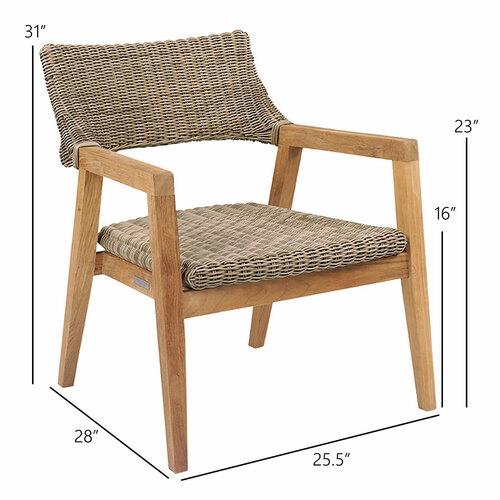 Kingsley Bate Spencer Club Chair - Dimension Kingsley Bate Spencer Club Chair - Dimension