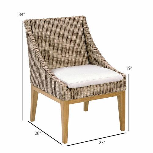 Kingsley Bate Frances Dining Side Chair - Dimension Kingsley Bate Frances Dining Side Chair - Dimension