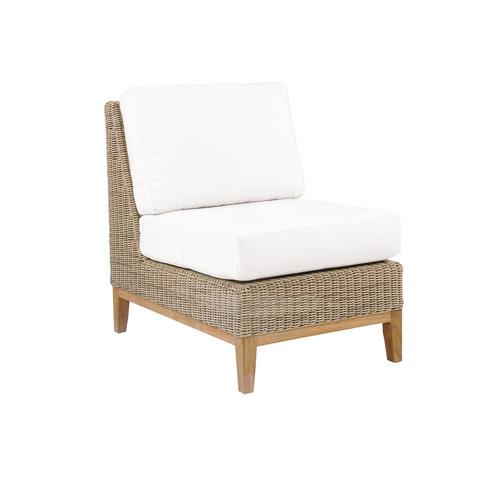 Kingsley Bate Frances Woven Armless Outdoor Sectional Unit
