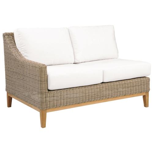 Kingsley Bate Frances Left Arm Facing Woven Settee Outdoor Sectional Unit