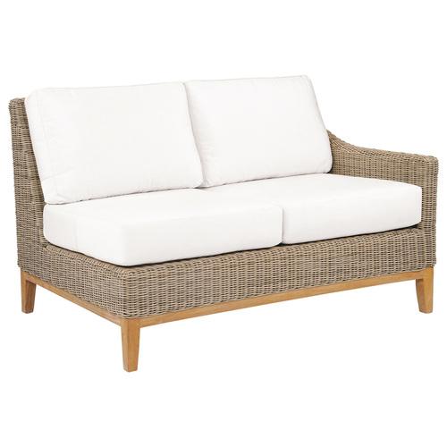 Kingsley Bate Frances Right Arm Facing Woven Settee Outdoor Sectional Unit