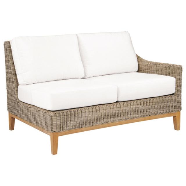 Kingsley Bate Frances Right Arm Facing Settee Outdoor Sectional Unit