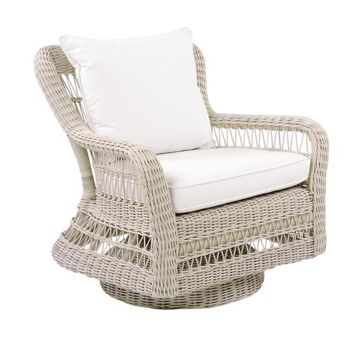Kingsley Bate Southampton Woven Swivel Rocker Lounge Chair