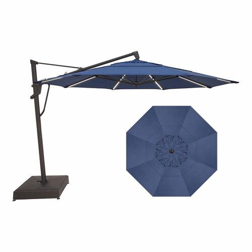 Treasure Garden Starlux AKZ PLUS 13' Octagonal Aluminum Cantilever Patio Umbrella