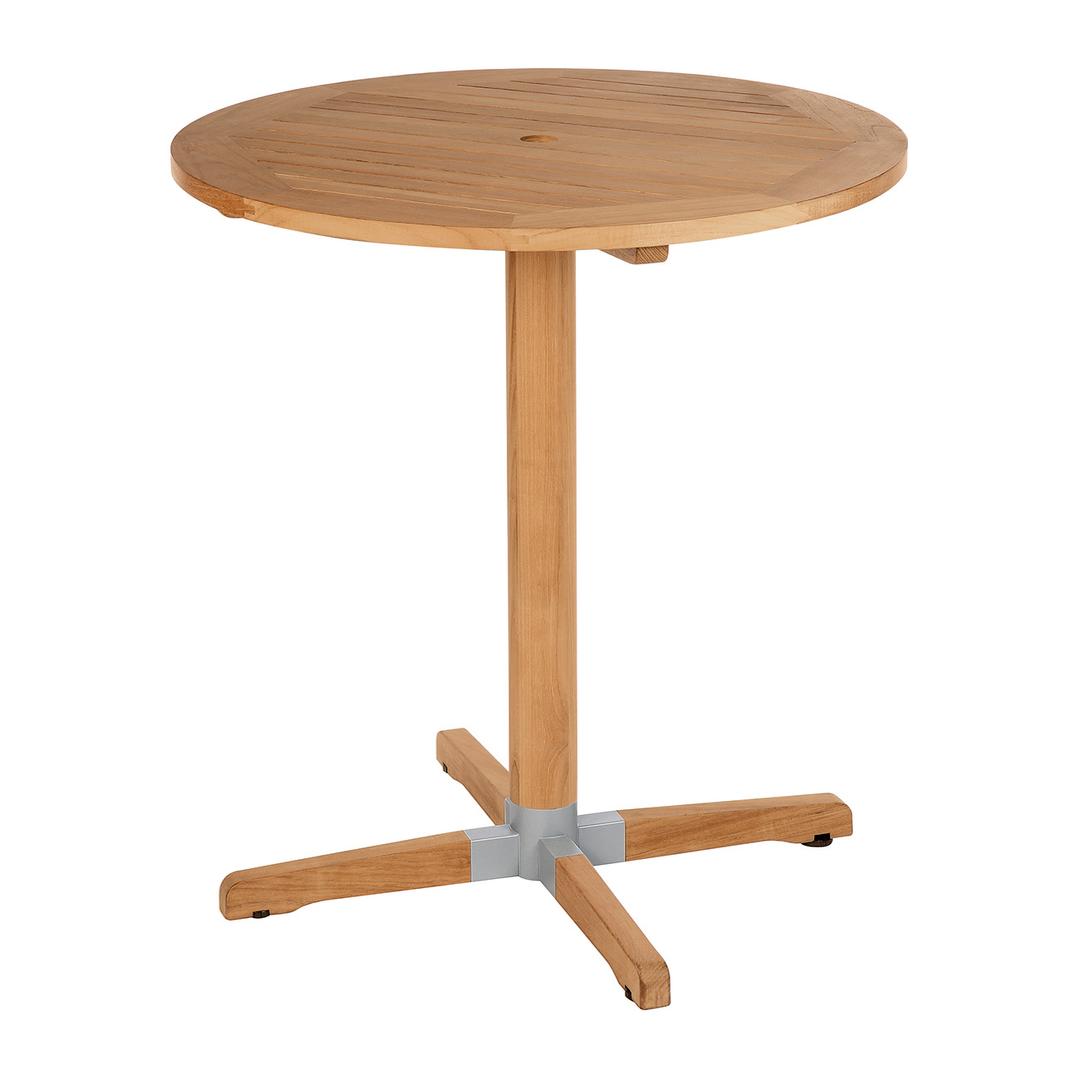 Barlow Tyrie Bermuda 35" Teak Round Bar Table