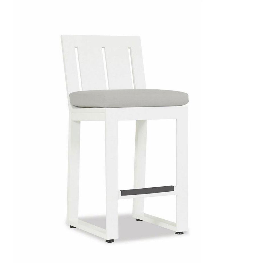 Sunset West Newport Aluminum Counter Side Chair