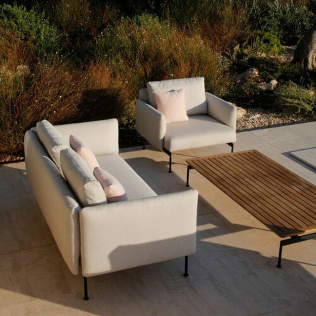 Barlow Tyrie Layout 2-Seater Settee Outdoor Sectional Unit
