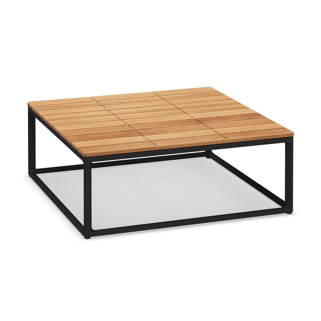 Gloster Maya 30" Aluminum Square Coffee Table