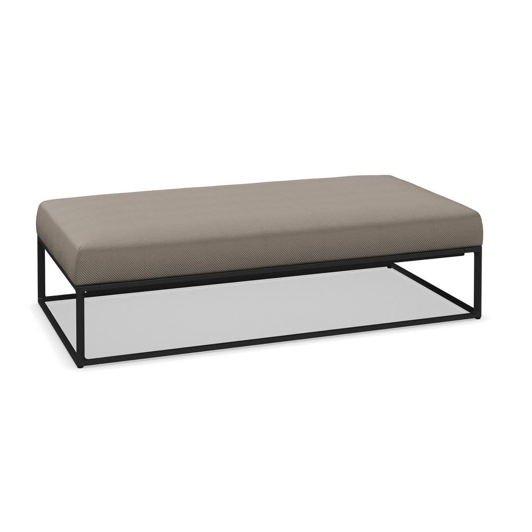 Gloster Maya Upholstered Ottoman Outdoor Sectional Unit - 60" x 30"
