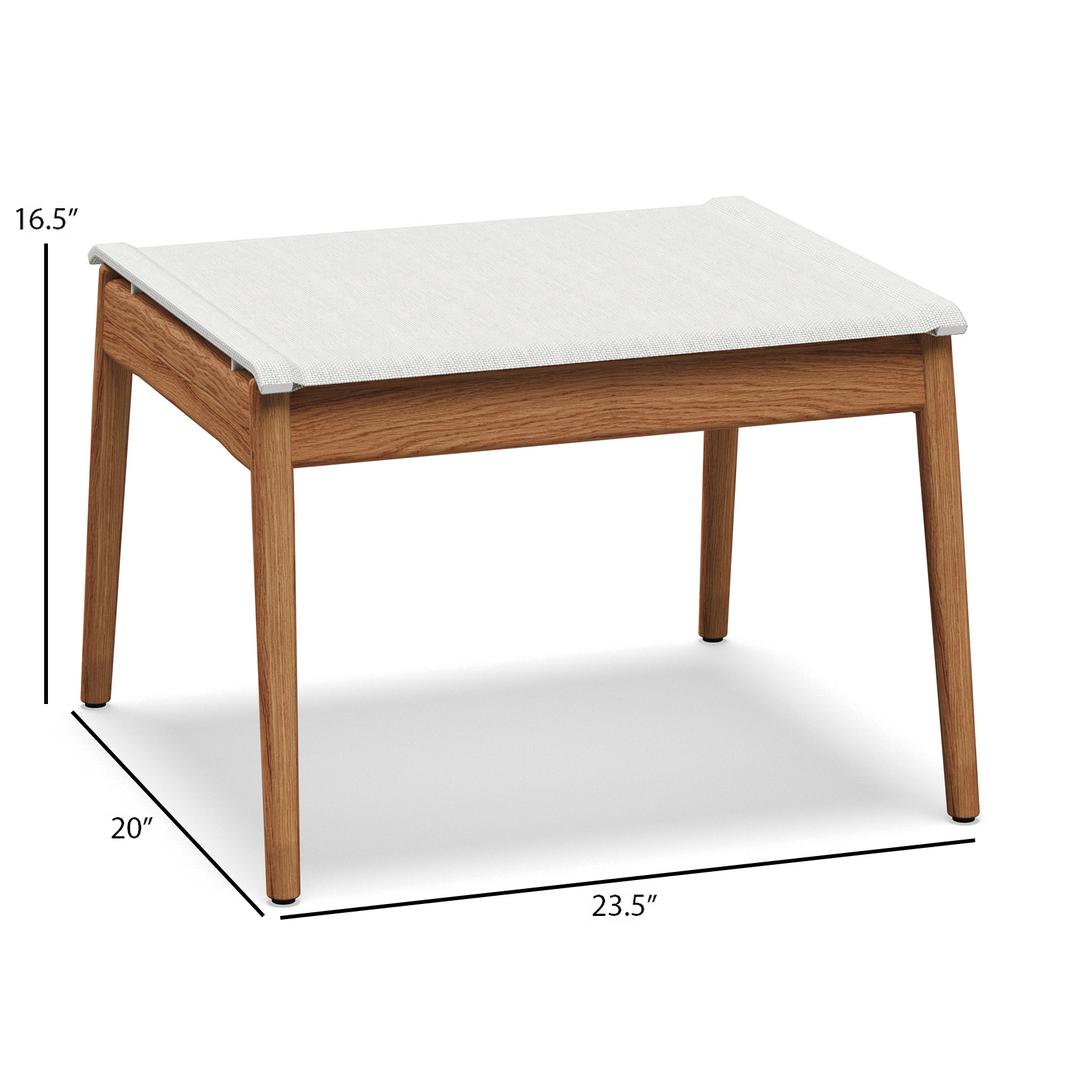 Gloster Sway Sling Foot Stool - Dims Gloster Sway Sling Foot Stool - Dims