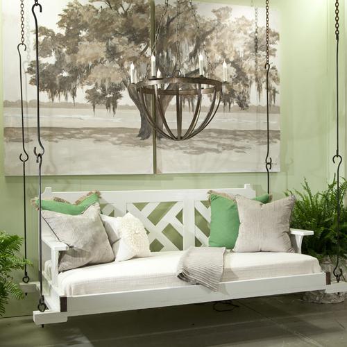Lowcountry Originals Chippendale Swinging Outdoor Daybed