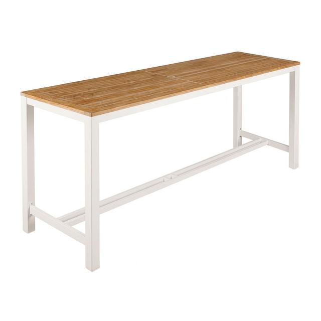 Barlow Tyrie Aura 79&quot; Counter Table - Aluminum
