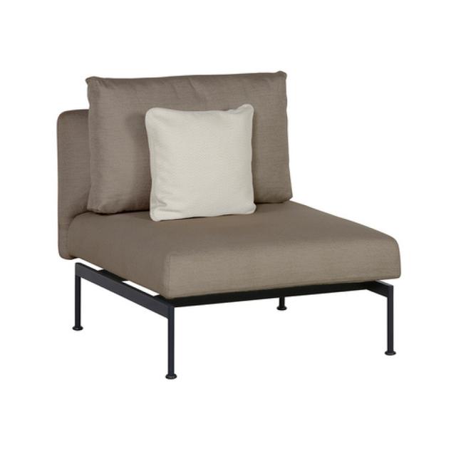 Barlow Tyrie Layout Single Bench Outdoor Sectional Unit