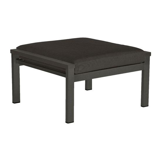 Barlow Tyrie Equinox Deep Seating Ottoman - Powder Coated Steel