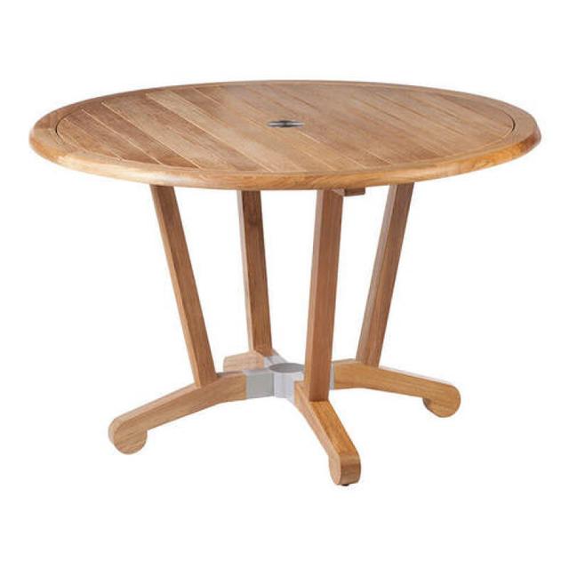 Barlow Tyrie Chesapeake 45&quot; Round Dining Table