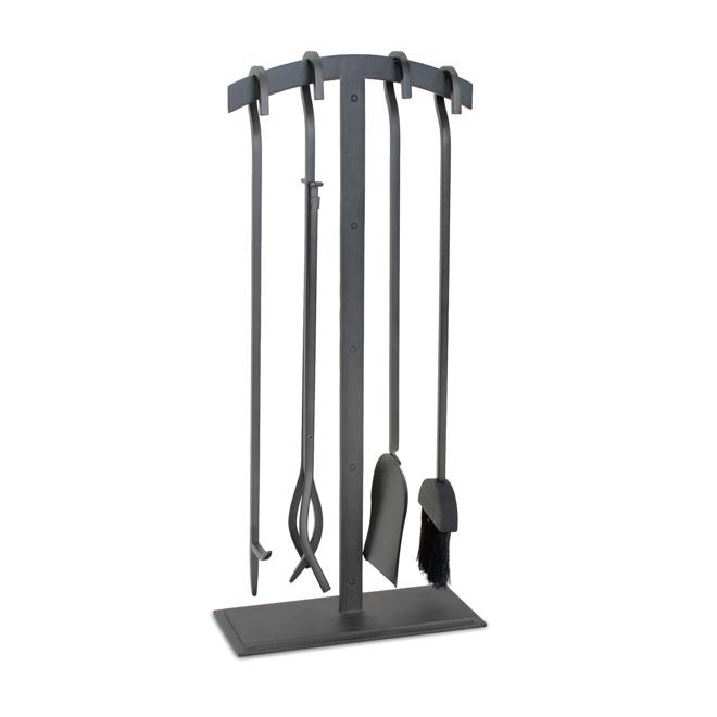 Pilgrim Shadow Iron Fireplace Tool Set
