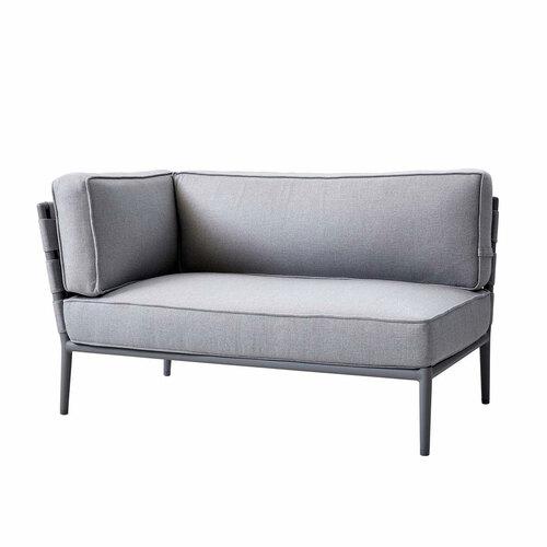 Cane-line Conic Aluminum Right 2-Seater Outdoor Sectional Unit