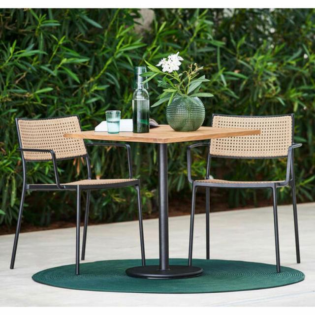 Cane-line Less Stacking Woven Dining Armchair - Set of 2