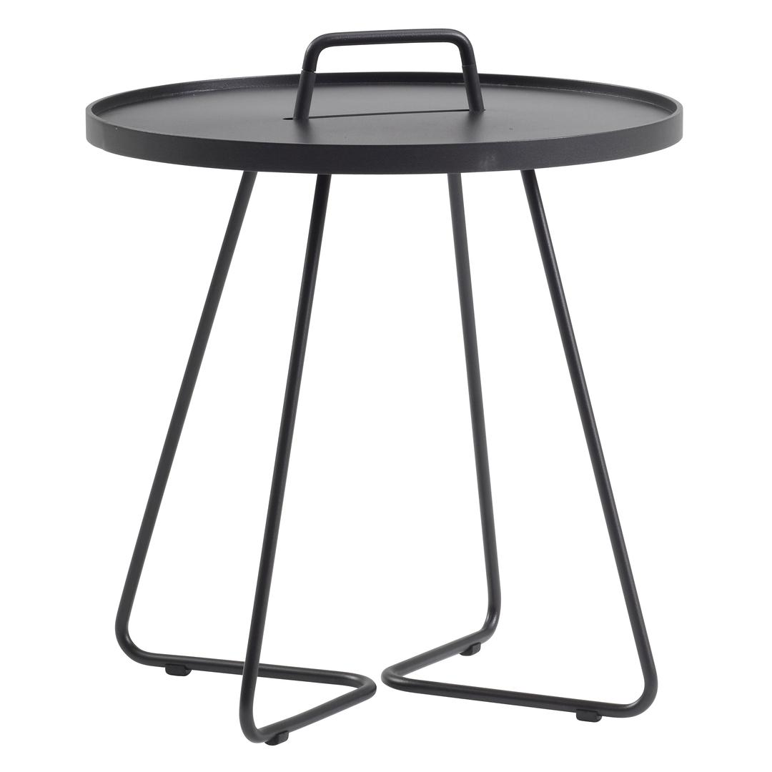 Cane-line On-The-Move 18" Aluminum Round Side Table