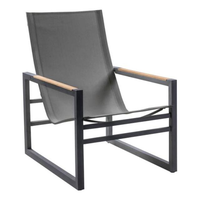POVL Outdoor Qube High Back Aluminum Lounge Chair