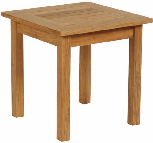 Barlow Tyrie Colchester 22" Teak Square High Side Table