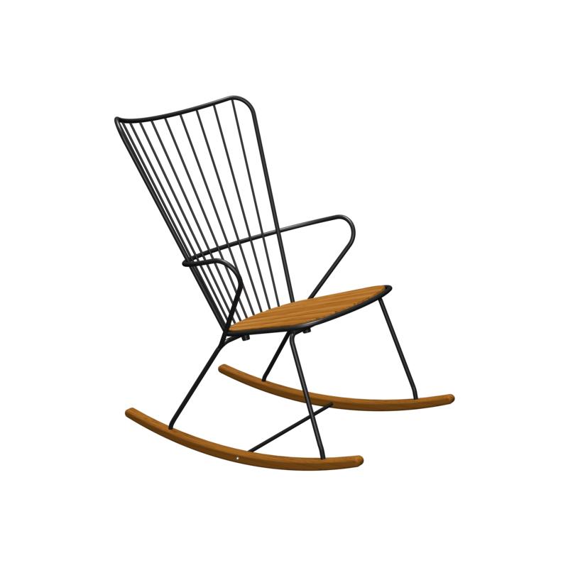 Houe Paon Steel Rocking Chair