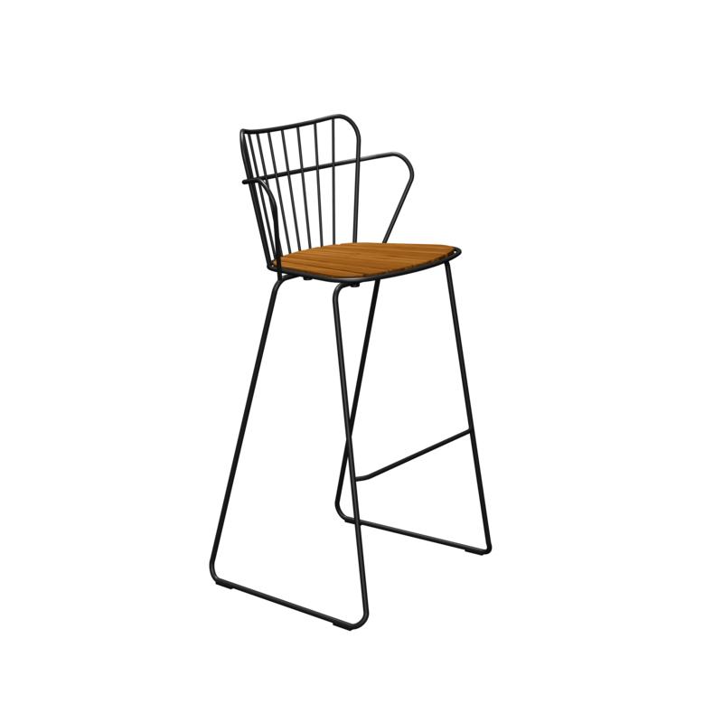 Houe Paon Stacking Steel Bar Side Chair
