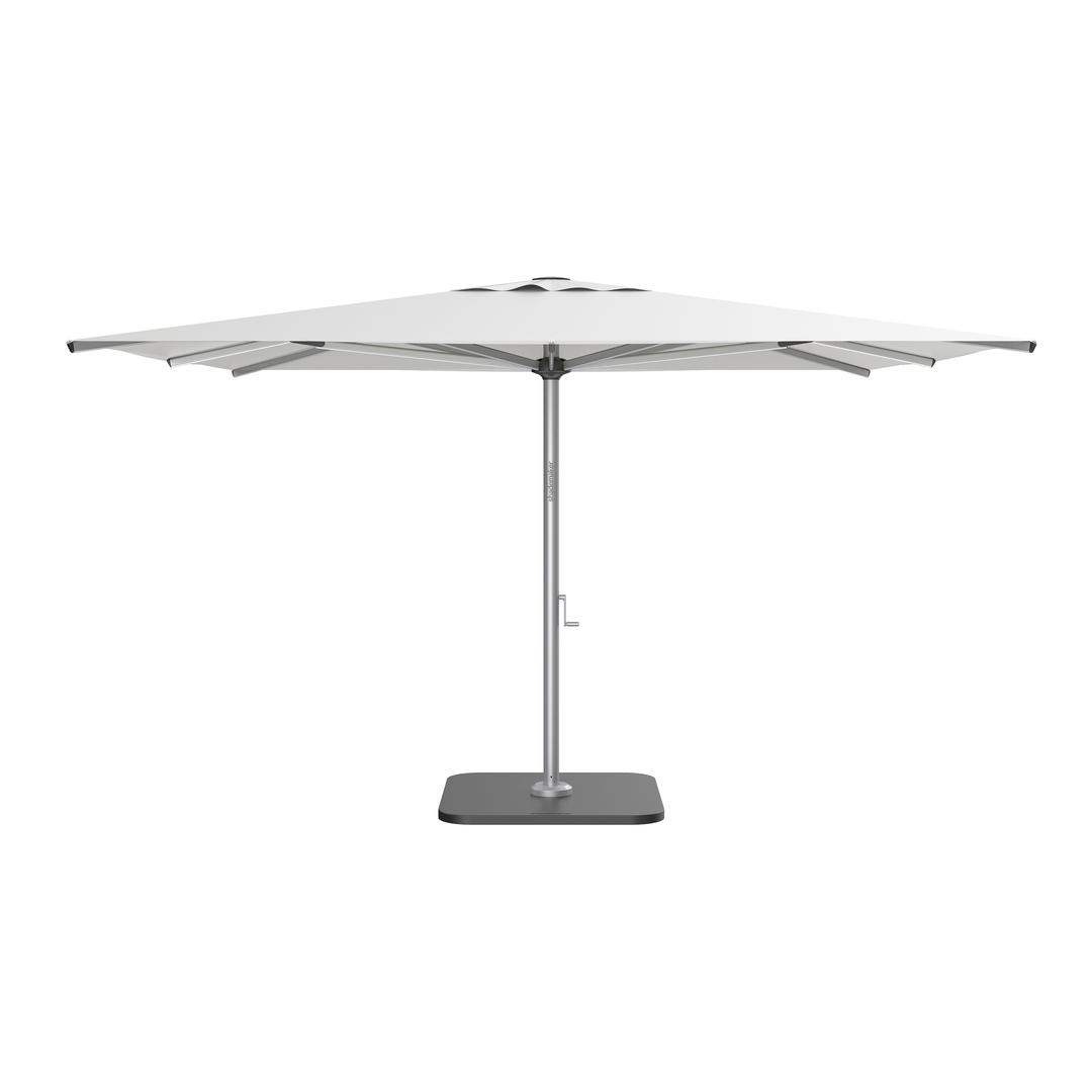Shademaker Astral 13'1" Square Aluminum Commercial Market Patio Umbrella