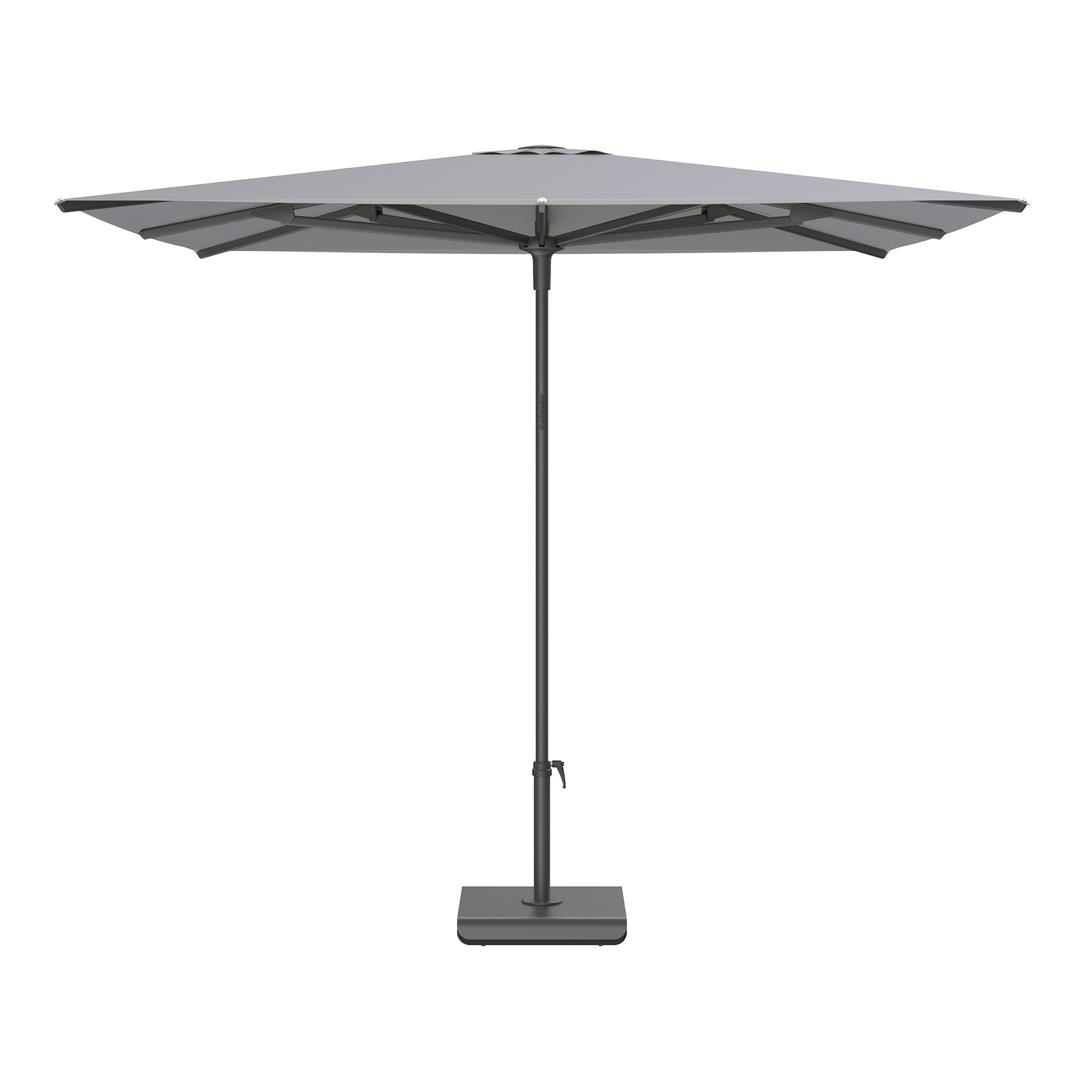 Shademaker Libra 8'2" Square Aluminum Commercial Market Patio Umbrella