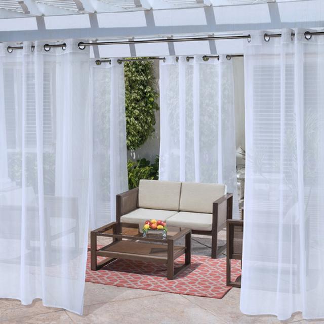 Outdoor Decor by Commonwealth No Se'em Outdoor Curtains - Set of 2