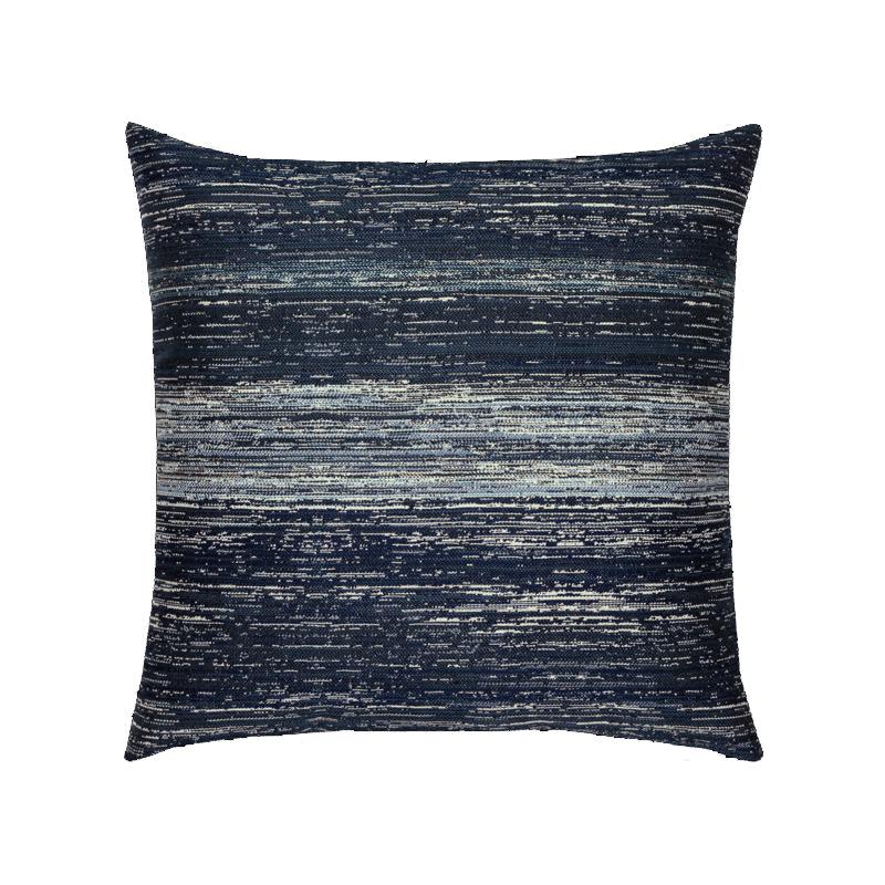 Elaine Smith 20" x 20" Textured Indigo Sunbrella Outdoor Pillow