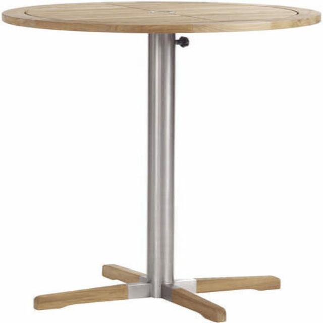 Barlow Tyrie Equinox 26.5&quot; Round Bar Table