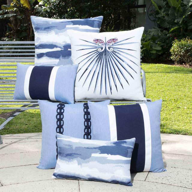 Elaine Smith 20&quot; x 20&quot; Nevis Sunbrella Outdoor Pillow